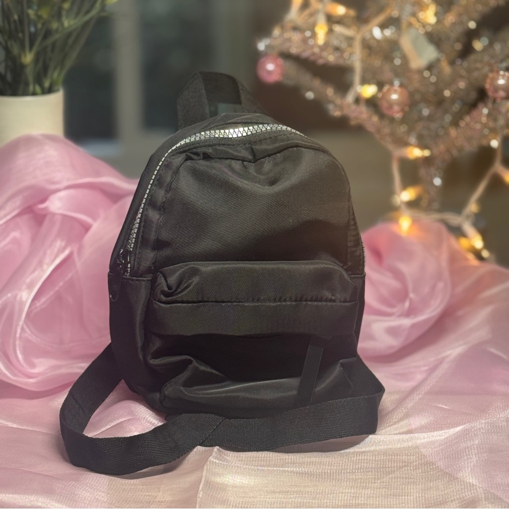 Mini Black Backpack - image 3